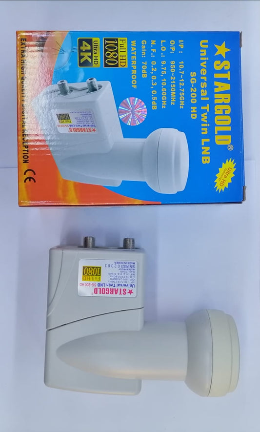 STARGOLD UNIVERSAL TWIN LNB