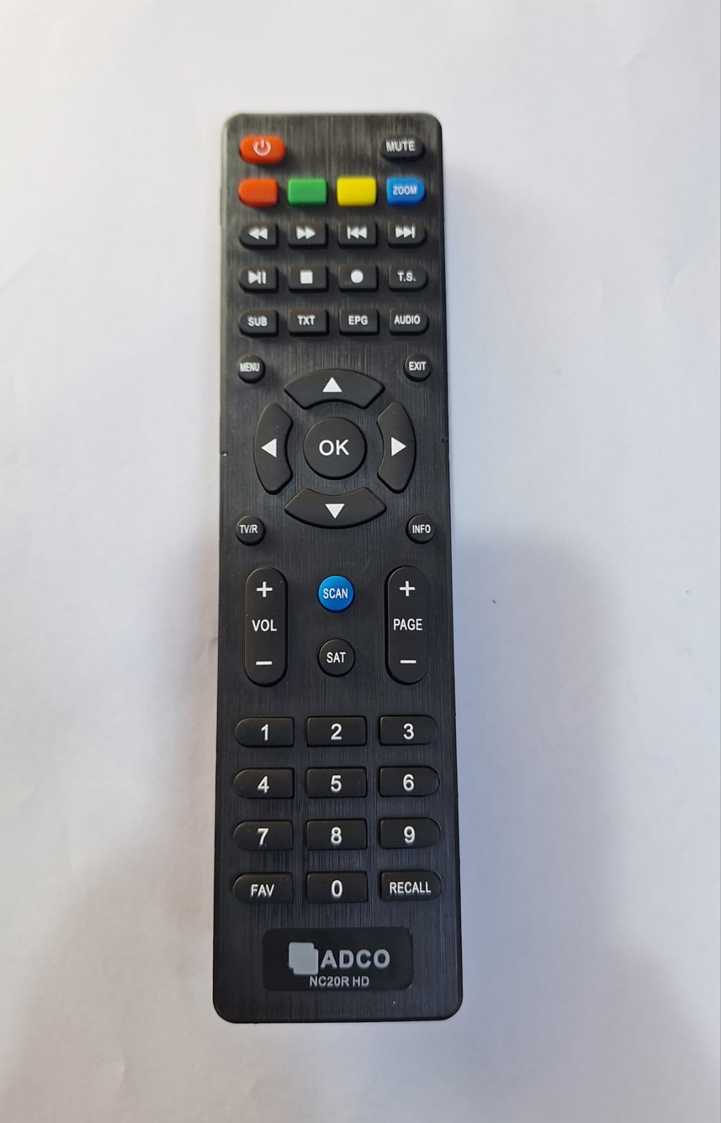 REMOTE CONTROL FOR NADCO RECEIVER N20 N40