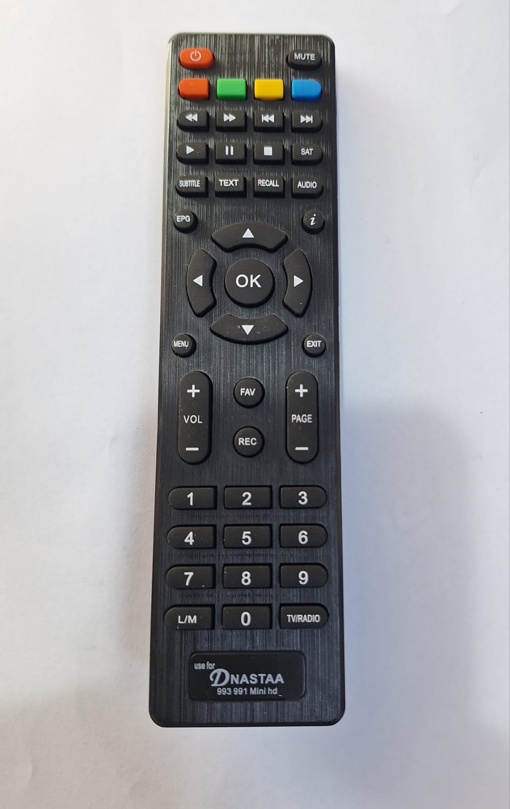 REMOTE CONTROL FOR DANSAT 991 993 881 FREESAT STARGOLD TOKYOSAT