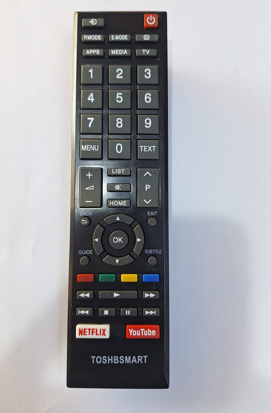 REMOTE CONTROL FOR TOSHIBA LED LCD SMART