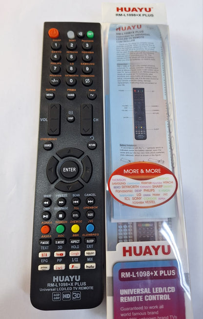 UNIVERSAL REMOTE CONTROL FOR LED LCD SMART 1098