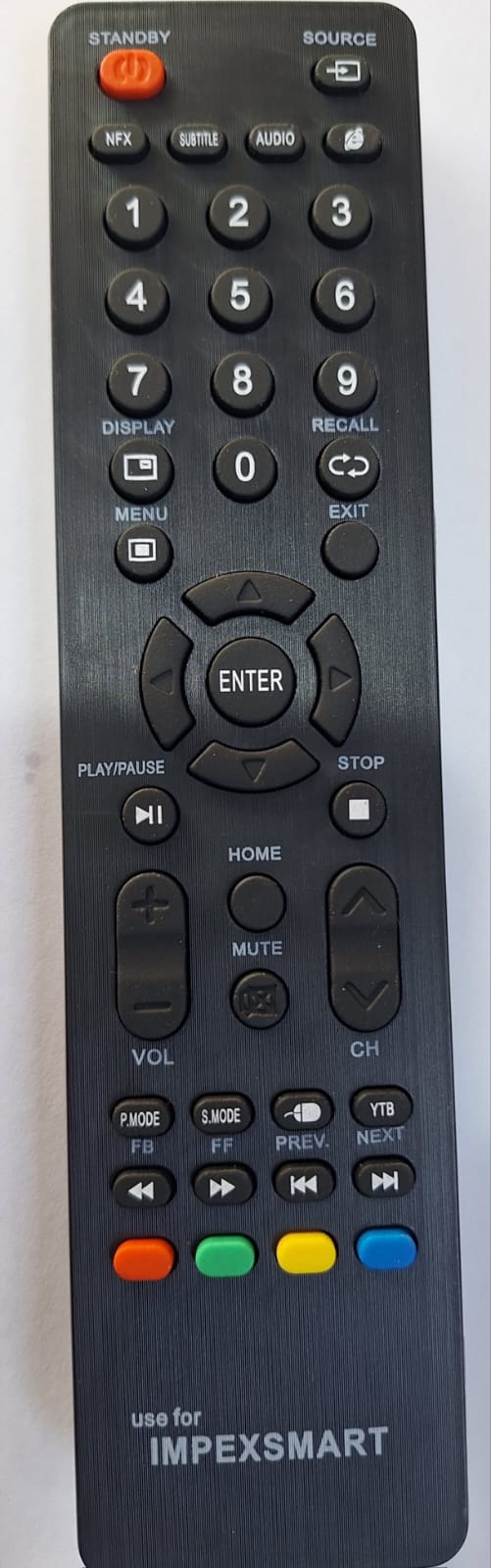 REMOTE CONTROL FOR IMPEX LED LCD SMART