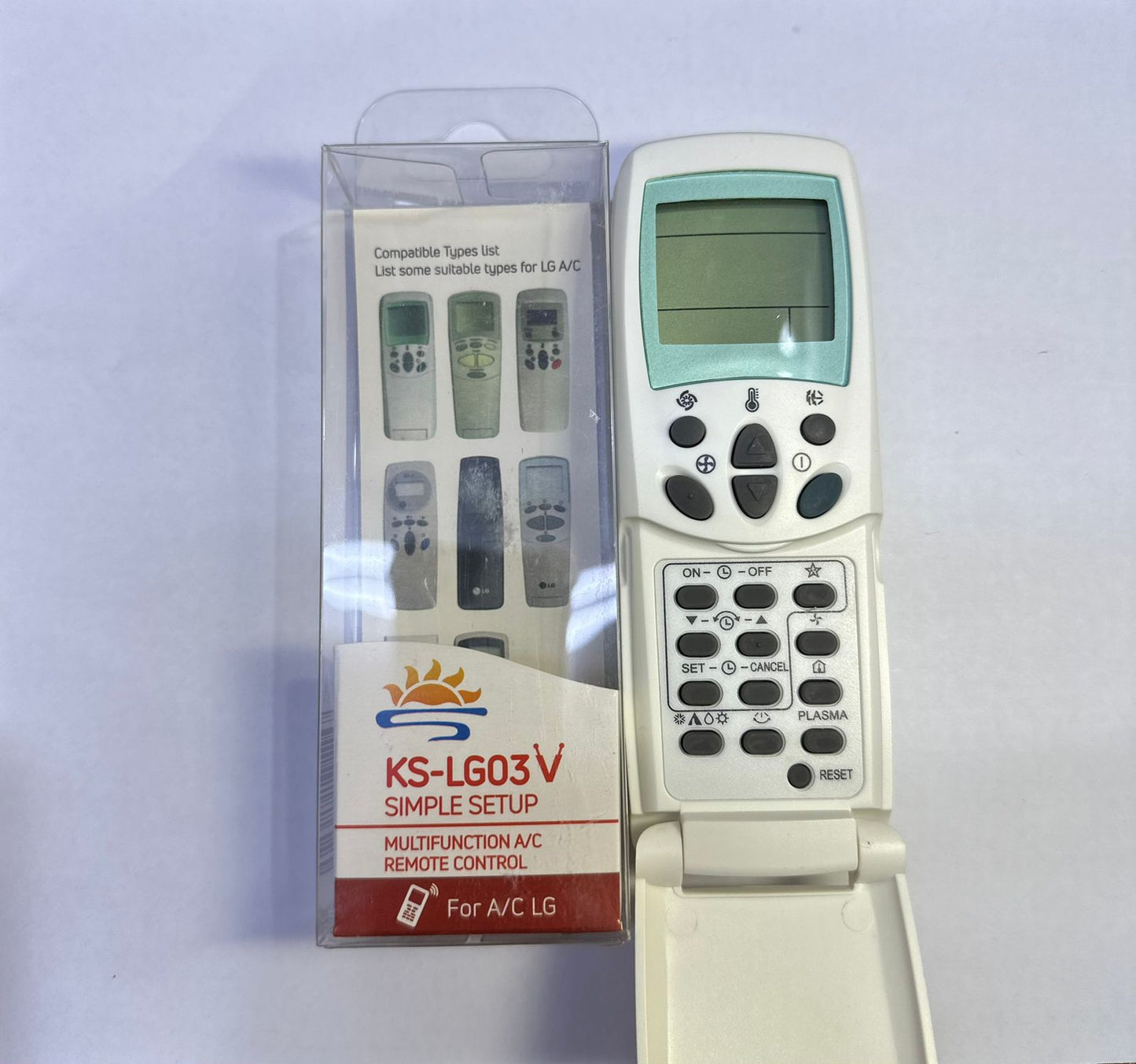 REMOTE CONTROL FOR LG AC