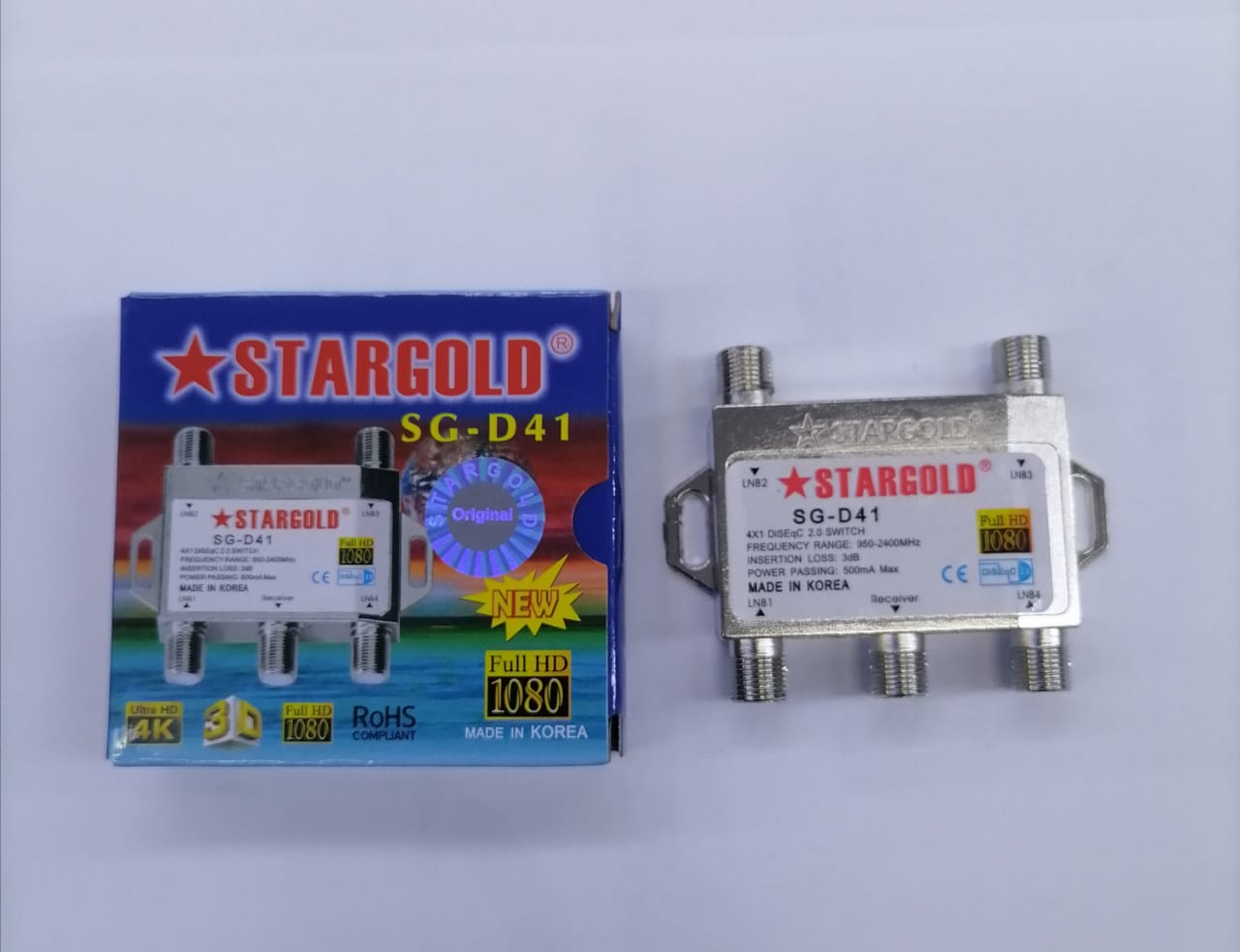 diseqc switch 4x1 stargold