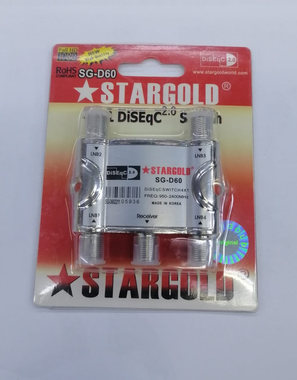 diseqc switch 4x1 stargold