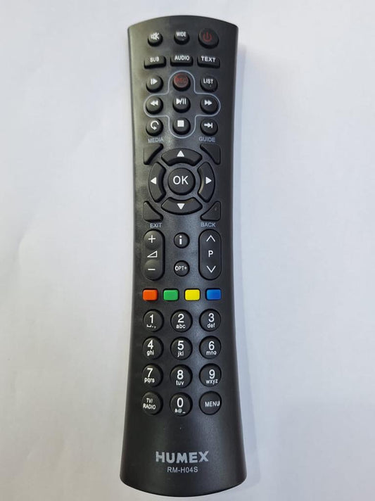 REMOTE CONTROL FOR HUMAX RECEIVER