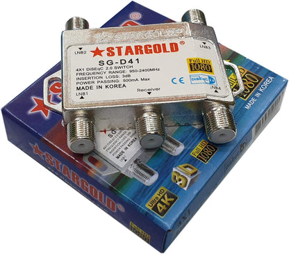 diseqc switch 4x1 stargold